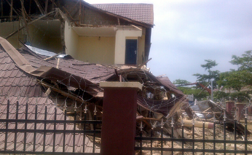 collapse building in anambra