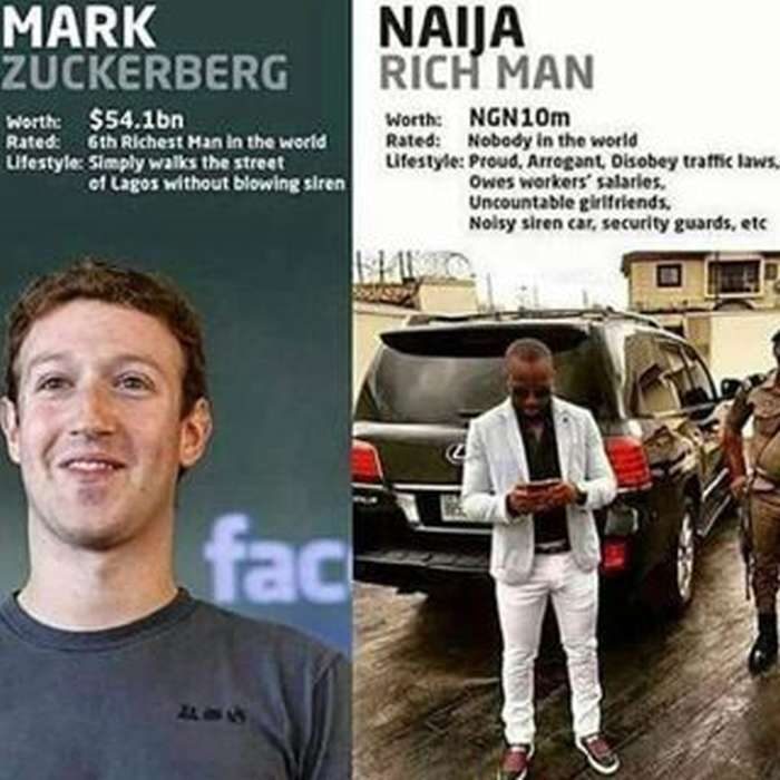 mark zuckerberg vs nigerian rich men