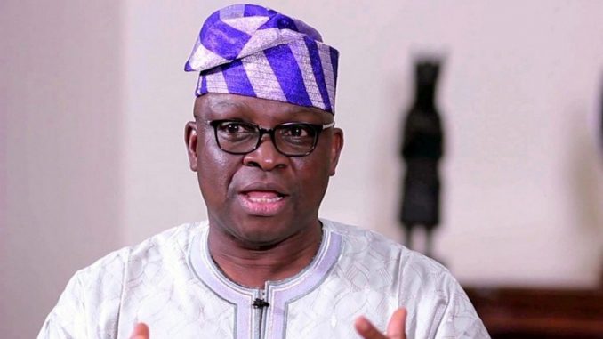  Serious Tension Coming From Abuja As Nigeria’s Future President, Ayodele Fayose, Runs Mad At Runs Mad At PDP Convention, Shuts Down Abuja, Set To Storm Osinbajo’s Office