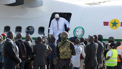 Finally, Adama Barrow Lands in Gambia