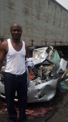 OMG!You won't believe this Man came out of this accident alive!!