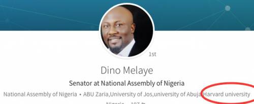What Happened Next Will Shock You after Harvard University Denies Senator Dino Melaye Ever Studied There