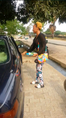 Latest on Apostle Suleman’s S3x Scandal!!! Stephanie Otobo All Smiles As She Is Released From Kirikiri Prison [Photos]