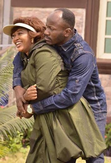 PHOTO NEWS!!!Apostle Suleman and His Wife, Lizzy, Pictured Playing In Their Garden