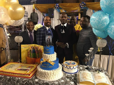 Church Throw Surprise Birthday Party for Apostle Suleman in Style amidst S3x Scandal [Photos]