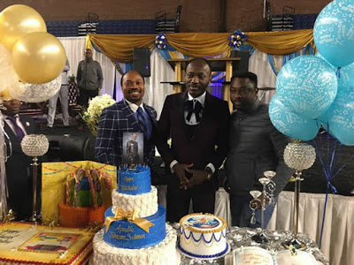 Church Throw Surprise Birthday Party for Apostle Suleman in Style amidst S3x Scandal [Photos]