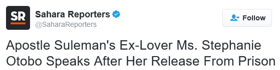  He Told Me His Wife Does Not S*Xually Satisfy Him – Apostle Suleiman’s Alleged Lover Speaks After Her Release From Prison As She Release More Secrete [Must Read]