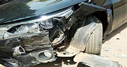 Governor Ortom Survives Auto Crash, See His Current State Now