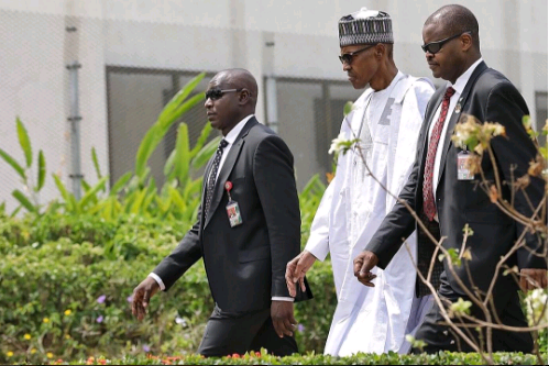 See the Very First Thing President Buhari Did As Resumes Office Today [Photos]