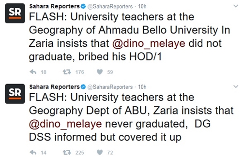 Senator Dino Melaye Didn't Graduate From Ahmadu Bello University? See Evidence 