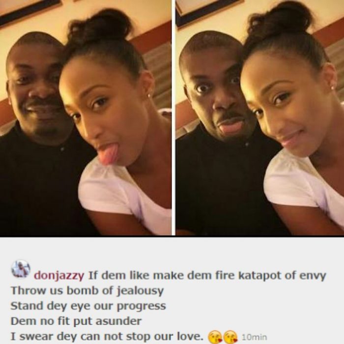 Finally!!Don Jazzy Shows Off His Beautiful Girlfriend [Photos]