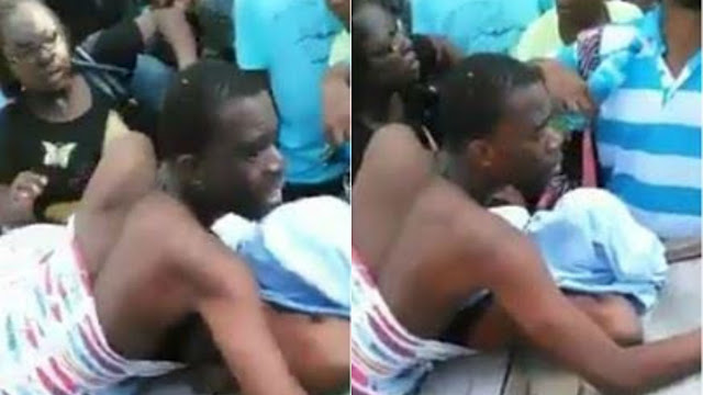 See the Embarassing Moment Married Woman and Her Lover Get Stuck While Having S3x [Photos/Video]