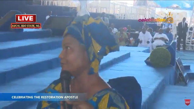 Stephanie Otobo's Mother and Sister Storm Omega Fire Church to Beg Apostle Suleman [Photos]