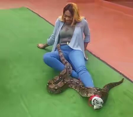 Shocker!!!  Nollywood Actress, Rukky Sanda Shares Her Terrible Romance Experience With Snakes[Must Read]