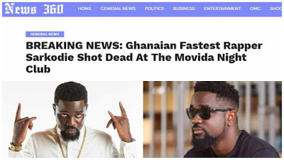 Breaking!!!Ghanaian Rap King SARKODIE Shot Dead In South Africa [Ful Details and A Must Read]