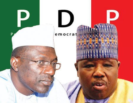 BREAKING: PDP crisis ends as Sheriff, Makarfi sign peace agreement deal [read how it happened]