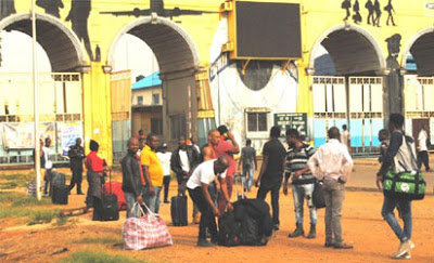 50 Nigerians deported from eight countries arrive Lagos (Photos) Some 50 Nigerians were on Thursday deported from eight European countries for committing immigration-related offences.  The Nigerians were deported variously from Switzerland, Germany, Sweden, Luxembourg, Austria, Belgium, Spain and Hungary.    Their deportation is coming barely 48 hours after another set of 40 Nigerians were deported by the Italian government, for similar reasons.  According to NAN, the fresh batch of deportees arrived at the Murtala Muhammed International Airport Lagos at around 7:36am.    The deportees, comprising of 48 males and two females, were brought back in a chartered Privileged Time aircraft, with registration number EC-L20.  Joseph Alabi, spokesman of the Lagos airport police command, confirmed the development.  “This morning, we received 50 Nigerians who were brought back from Europe,” he said.  We had three males from Switzerland; from Germany, we had seven males; from Sweden, we had four males, from Luxembourg, we had six males; from Austria, we had 18, comprising of 17 males and one female.  From Belgium, we had only one female; from Spain, we had five males and finally from Hungary, we had six males, which makes it a total of 50.”  Alabi said all the deportees were alleged to have committed immigration-related offences in their host countries.  He said the deportees were received by officers of the Nigerian Immigration Service, the National Agency for the Prohibition of Trafficking in Persons and the police.  Also on ground to receive them were officials of the Federal Airports Authority of Nigeria (FAAN) and the National Drug Law Enforcement Agency (NDLEA).  The deportees were allowed to depart to their various destinations after the authorities had profiled them.