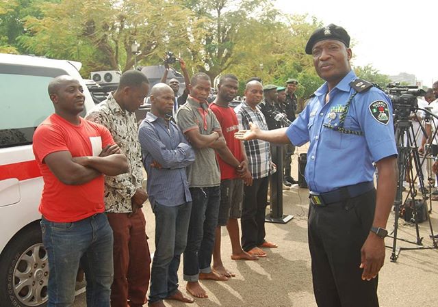 The 6 Suspects Who Attempted To Assassinate Senator Dino Melaye Arrested [photos]