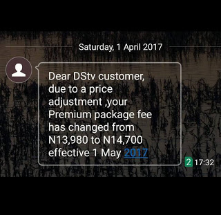 See Nigerians Hilarious Reactions As DSTV Announced To Increase Subscription Fee from 1st May  