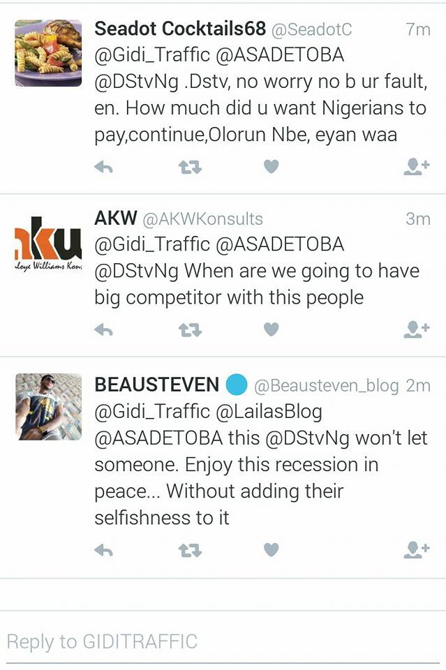 See Nigerians Hilarious Reactions As DSTV Announced To Increase Subscription Fee from 1st May  