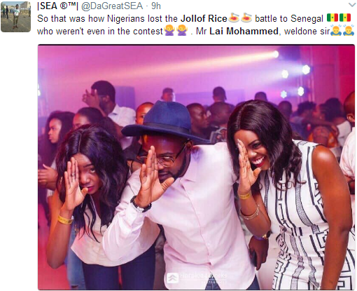 See How Angry Nigerians Slams Lai Mohammed On Twitter For Saying Senegal Makes The Best Jellof Rice [Photos]