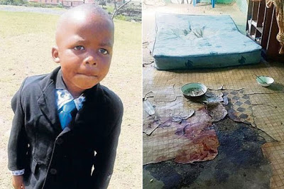 See How Cannibal Uncle Skinned This Little Boy Alive, Drink His Blood and Ate His Heart [Photos]