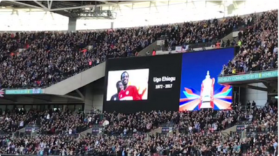  The British Nigerian Player Who Died Of Heart Attack Honoured At Wembley Stadium [Photos]