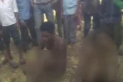 Young Couple Stripped Unla@D and Beaten By Villagers for This Shocking [Photos]