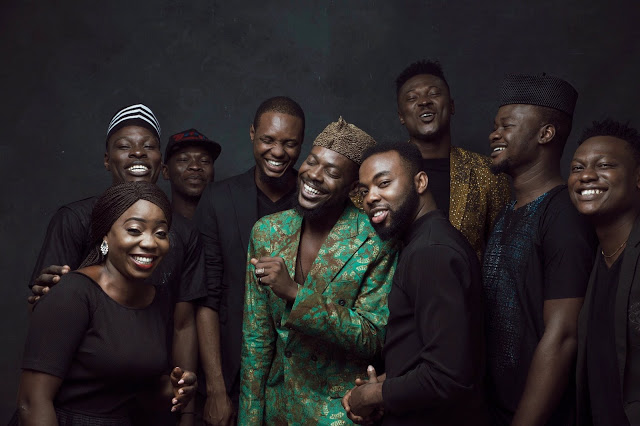 Adekunle Gold Unveils Official Band; ‘The 79th Element’ immediately Exited YBNL [Photos]