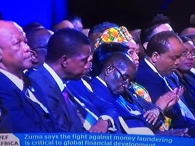 93-Year-Old Zimbabwe President Mugabe Spotted Dozing Off At A World Conference [Photo]