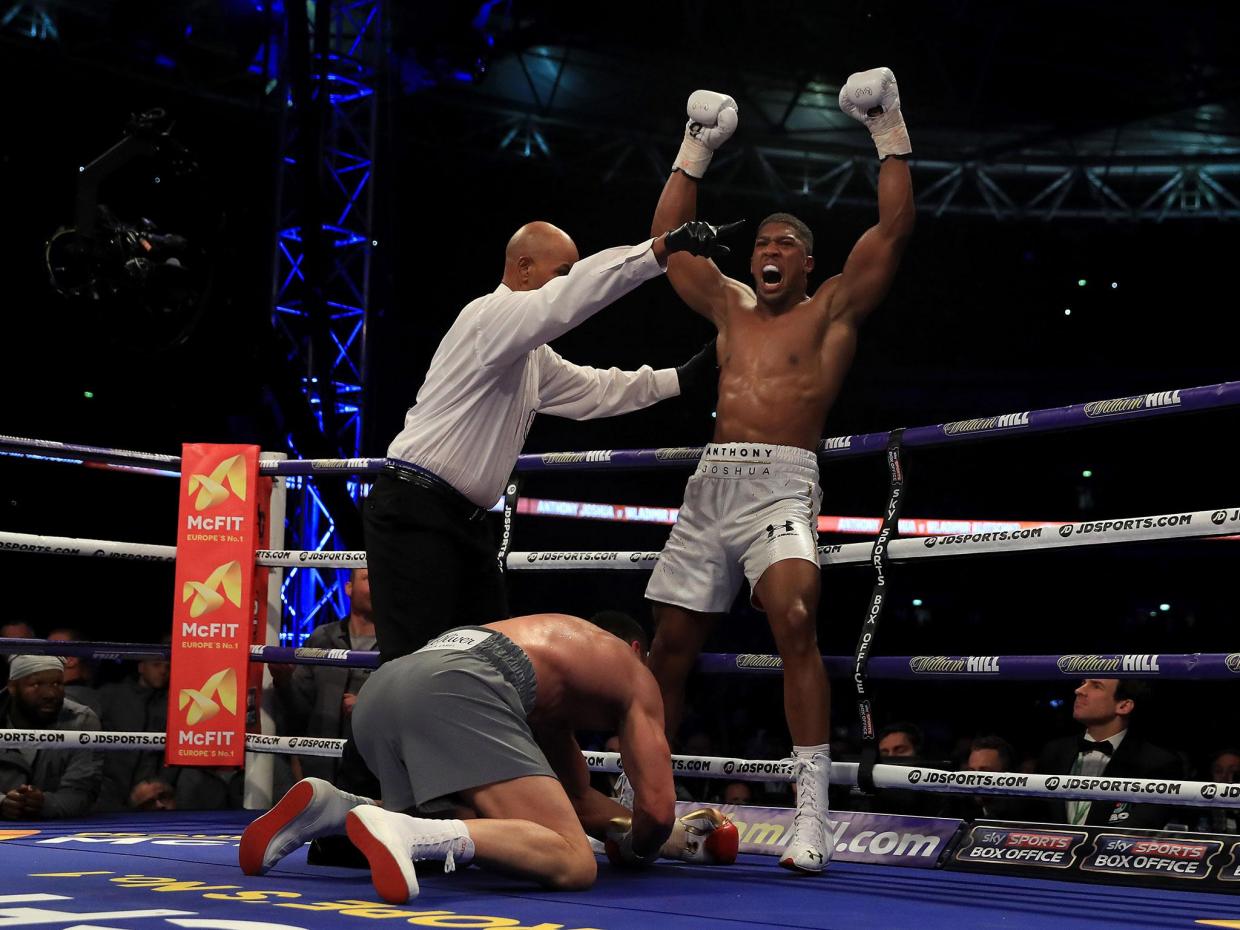 REVEALED: See The Whooping Amount Anthony Joshua Pocketed For Winning Wladimir Klitschko