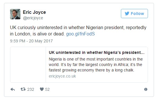 Less Than 48 Hours After UK Lawmaker Announced President Buhari Death, He Tenders Another Evidence To Cement What He Said [Must See]