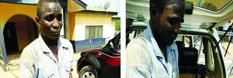 See How This ‘Evil’ Father Was Arrested After Beheading His Son For Money Ritual [Photos]