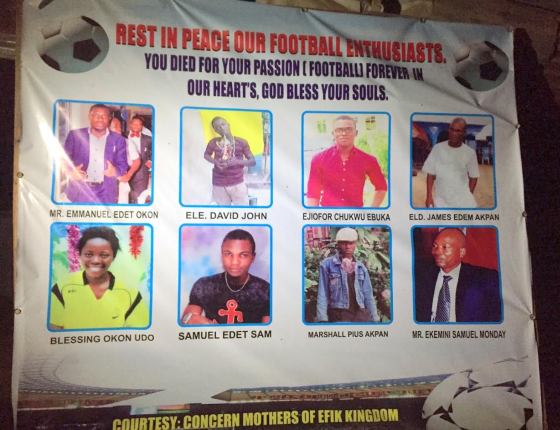See the Heart Melting Photos of Fans, Including 14-Year-Old Female Man U Fan That Died In Calabar Tragedy