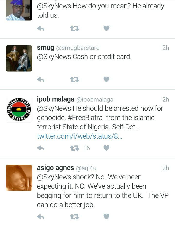 See What Skynews Just Reported About Buhari’s Health That Sets Twitter Ablaze 