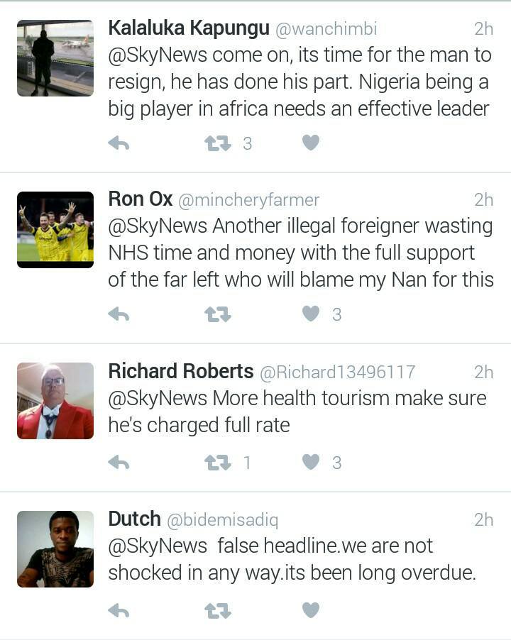 See What Skynews Just Reported About Buhari’s Health That Sets Twitter Ablaze 