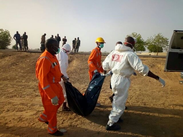   How Three Female Suicide Bombers Was Shot Dead By Security Operatives In Borno State [Photos]