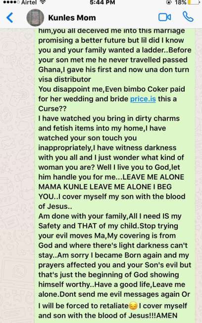 Tonto Dikeh Reveals In Leaked Whatsapp Messages How She Paid Her Own Bride Price [Screen Shots]