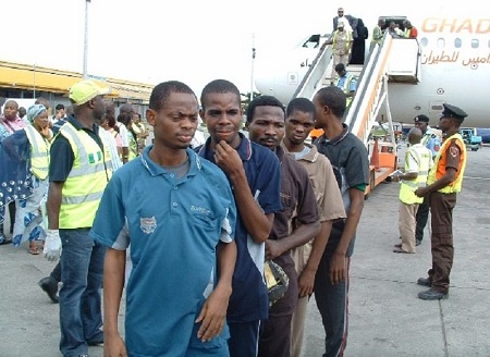 BREAKING NEWS! How 198 Nigerians Deported From Saudi Arabia