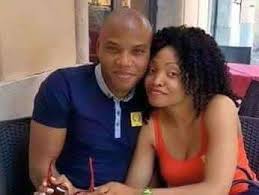 Nnamdi Kanu and His Beautiful Wife, Spotted In Ghana