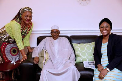  Joyful Aisha Buhari Thanks Nigerians For Their Continuous Prayers During Husband’s Stay In U.K