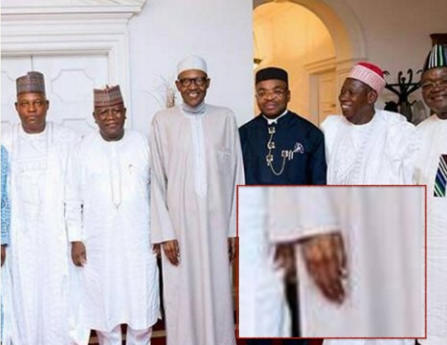 Breaking:  Finally Fayose Presents A Shocking Proof Which Shows That President Buhari Is On Life Support For All To See [Video]