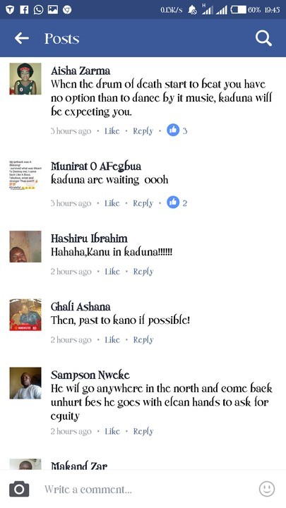 Less Than 24 Hours After Nnamdi Kanu Announced His Proposed Kaduna Vist, Kaduna Youths Reacts, What Happened Next Will Surprise You