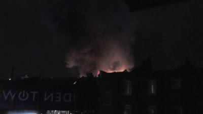 BREAKING: London Famous Camden Lock Market Goes Up In Flames