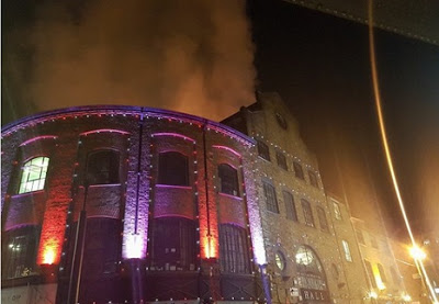 BREAKING: London Famous Camden Lock Market Goes Up In Flames