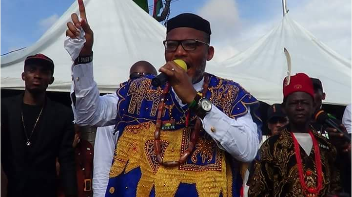 Those With Biafran Names That Say They Want To Be Nigerians Are Pigs And This Will Happen To Them-Angry Nnamdi Kanu Blows Hot