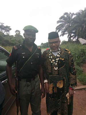 Police, Gives Full Details Why They Will Punish The Police Me Who Took Pictures With Nnamdi Kanu