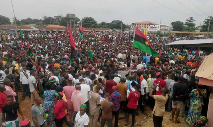 BIAFREXIT: Entire Biafra Land Boils As Federal Government Claims That IPOB Members Shot In Anambra Yesterday Were Armed