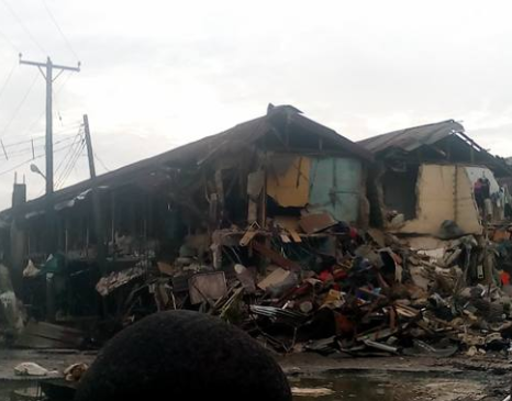 Many Traders In Serious Tears As Gov. Rochas Demolishes Popular Eke Ukwu Market In Owerri [Photos]