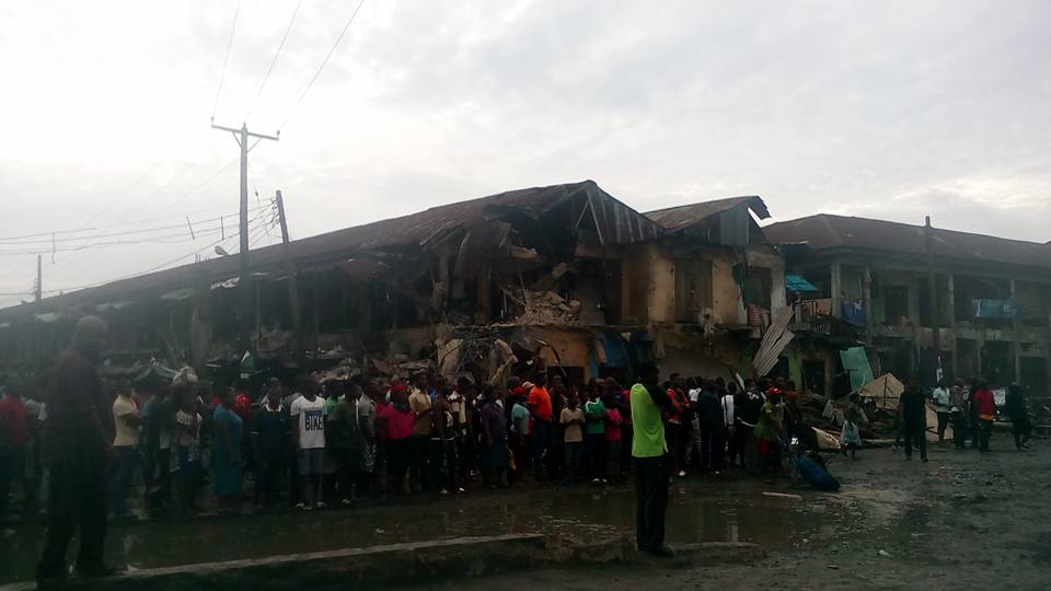 Many Traders In Serious Tears As Gov. Rochas Demolishes Popular Eke Ukwu Market In Owerri [Photos]